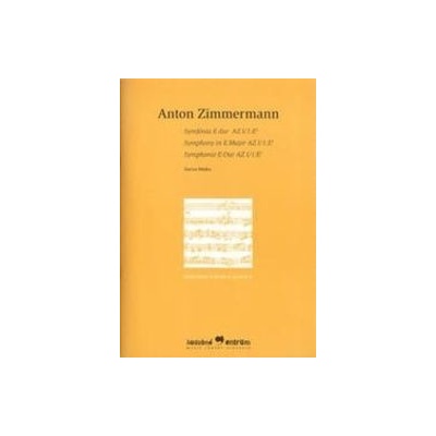 Symfónia E dur - Anton Zimmermann