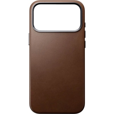 Nomad Кожен (естествена кожа) кейс с MagSafe за iPhone 17 Pro Max - Nomad Traditional Leather MagSafe Case (кафяв) (NM011901858 (175977))
