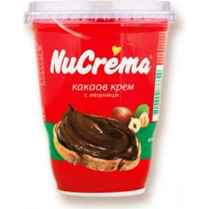 NuCrema Какаов Крем с лешници Nucrema 400гр