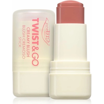 puroBIO Cosmetics Twist&Go krémová lícenka v tyčinke 03 Macaron 5 g