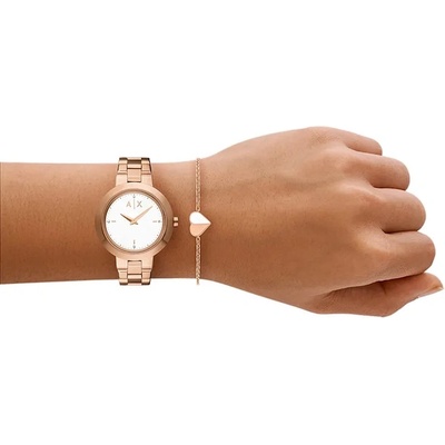 Armani Exchange Часовник и гривна Armani Exchange (AX7175SET)