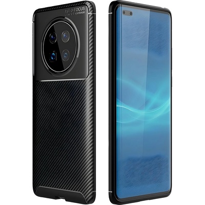 Huawei Carbon Shield TPU калъф за Huawei Mate 40 Pro - Черен KP19351
