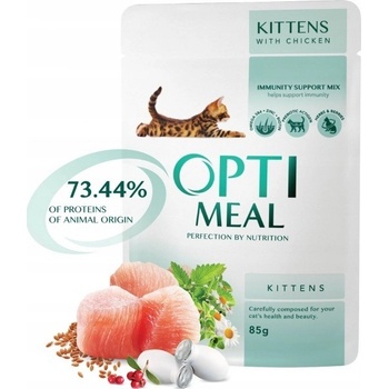 Optimela Kitten Kuracie Mäso 85 g