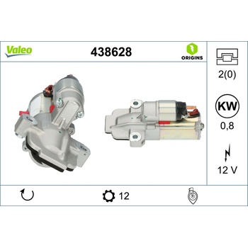 Štartér VALEO 438628