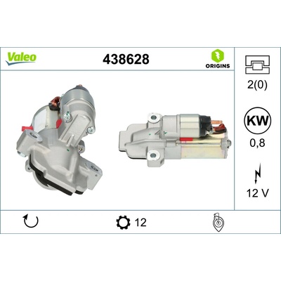 Štartér VALEO 438628