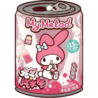 Qi My Melody Yogurt Soda Gummy 36 g