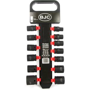 BJC Комплект от 13 ковани ударни вложки bjc 1/2" 8-32 мм къси 14355 (m58290)