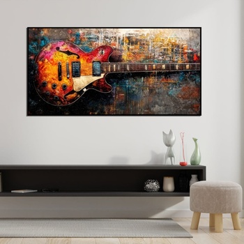 Decono Картина Цветна Китара
