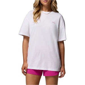 Columbia Дамска тениска Columbia Women's Rolling Bend Graphic Oversized Tee T-shirt - White / Floral Groove - размер XL (916-5699-0415)