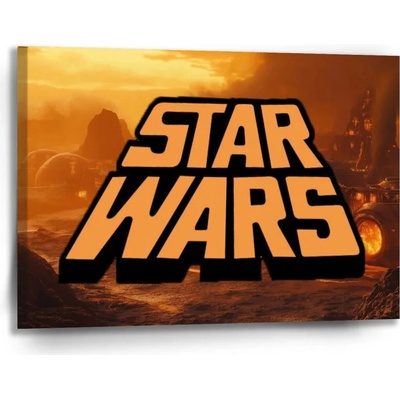 Sablio Obraz Star Wars Lávová planéta - 90x60 cm