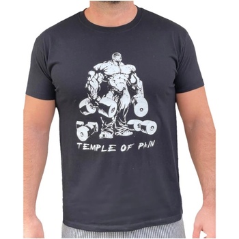 Musashi Тениска Temple of Pain - Черна S