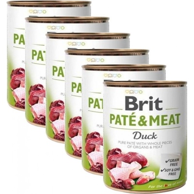 Brit Paté & Meat Duck 6 x 800 g