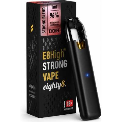 Eighty8 E8High DISPOSABLE VAPE vaporizačné pero Lychee 1 ml