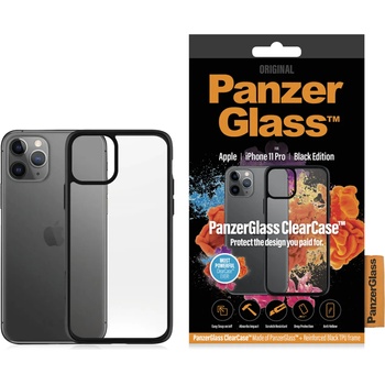 Image 1 of Panzer Гръб PanzerGlass за IPhone 11 Pro 5.8 ClearCase - Черна рамка, 117384
