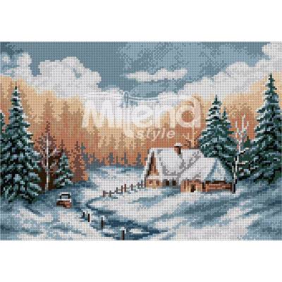 Milena Style Снежна тишина конци dmc