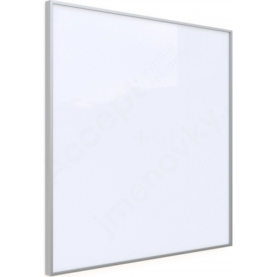 ACCEPT Dveřní tabulka Plato X 210 x 210 mm stříbrná tabulka