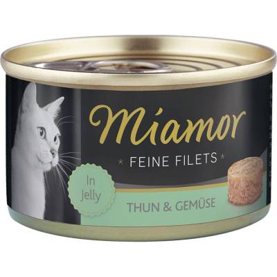 Miamor Feine Filets v želé s tuňákem a zeleninou 24 x 100 g