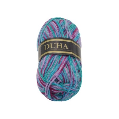 Duha 50 g – 770 tyrkysová, ružová, fialová