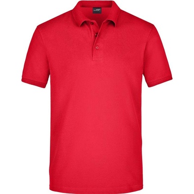 James & Nicholson JN 710 pánske piqué polo červené