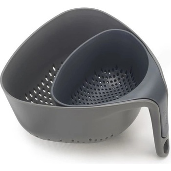 JOSEPH JOSEPH Kompaktní cedníky JOSEPH JOSEPH Nest™ Colanders, šedé (40094)