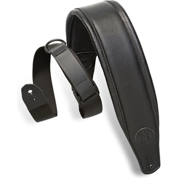 Levy's Leather Right Height 3.5 Каишка за китара (MRHGP-BLK)