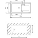 Image 1 of Teka Stone 60 L-TG (115330001)