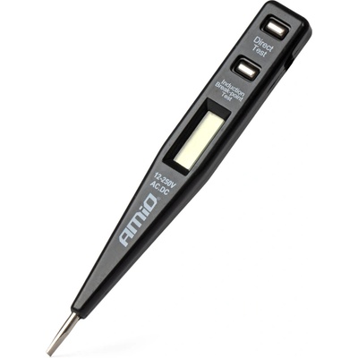 ORNO Skúšačka napätia 12-250V AC/DC s LCD displejom