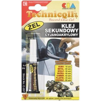 Technicqll lepidlo druhý gel 2 g