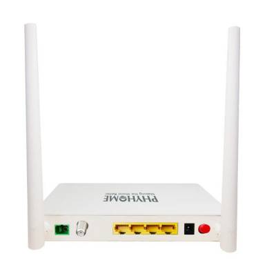 ЕПОН ОНУ с 1 гигабитов порт, 3х100Mbps и порт за кабелна телевизия RF, безжич. рутер (FHR1404KB)