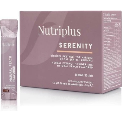 Farmasi Nutriplus Bylinný čaj v prášku s príchuťou broskyne 30 x 1,7 g