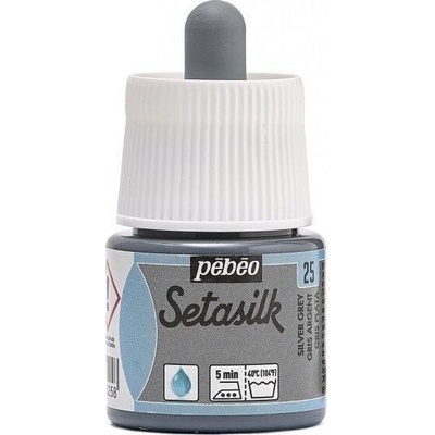 Pébéo Barva na hedvábí Setasilk 45 ml 25 Silver Grey – Zboží Mobilmania