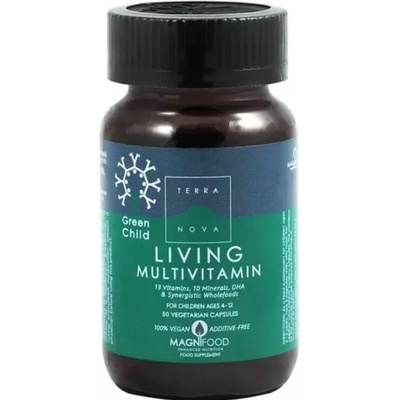 Terranova Green Child Living Multivitamin, 50 капсули, Terra Nova (10075)