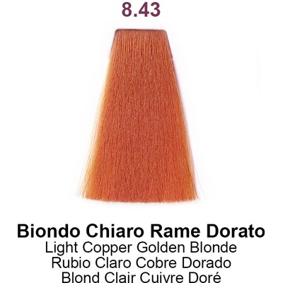 Nouvelle Hair Long barva na vlasy 8.43 světlá měděně zlatá blond 100 ml
