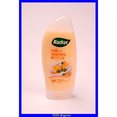 Radox Milk & Vitamin Splash krémový sprchový gel 250 ml