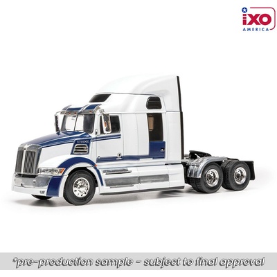 IXO Western Star 5700 EX 2016 Bílá/Modrá 1:43