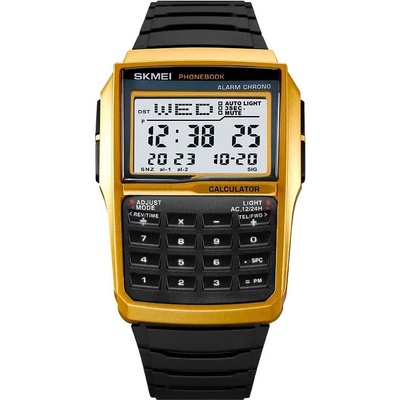 Skmei 2255 Mr. Calculator zlaté