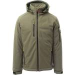 PAYPER creek pad s00330-0489 / Изолирано софтшел яке с подвижна качулка - военно зелено/зелено xxs (s00330048907050xxs)