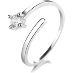 Silenti Jewelry Сребърен пръстен "Лекота" - 9 - 59.5мм (19.1мм диам. )
