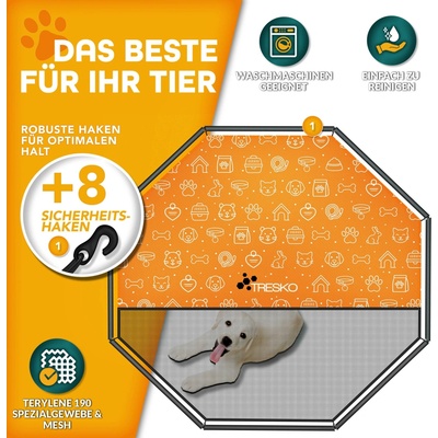 TRESKO Ohrádka pro štěňata 60 cm – Hledejceny.cz