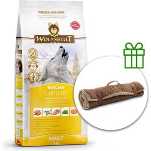 Wolfsblut VetLine Уринарен 12 кг + Пътническо одеяло БЕЗПЛАТНО