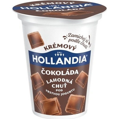 Hollandia Jogurt krémový čokoláda s kultúrou BiFi 150 g
