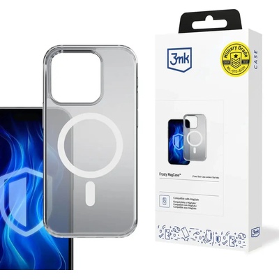 3mk Protection 3mk Frosty MagCase White Case за Apple iPhone 13 Pro Max - бял (5903108596633)