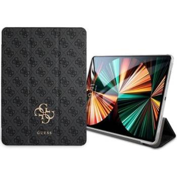 GUESS Калъф за таблет Guess 4G Folio Cover (GUIC11G4GFGR), за Apple iPad Pro 11 M1 (2021), iPad Pro 11 (2020/2018), с поставка, сив (GUIC11G4GFGR)