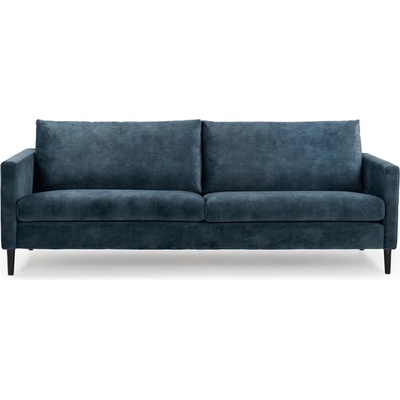 Scandic Тъмносин кадифен диван 220 cm Adagio - Scandic (13054SN-petrol)