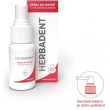 HERBADENT PROFESSIONAL Sprej na dásně s chlorhexidinem 25 ml