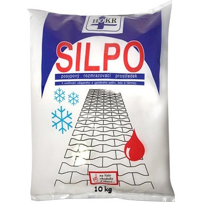 Silpo Sůl posypová do -7 °C, 10 kg – Zboží Dáma