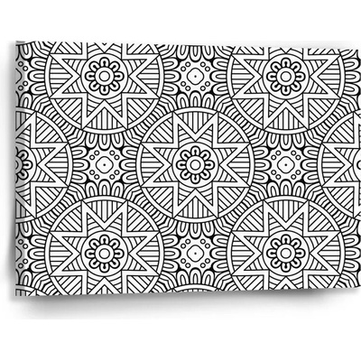 Sablio Obraz Hviezdy mehendi - 90x60 cm