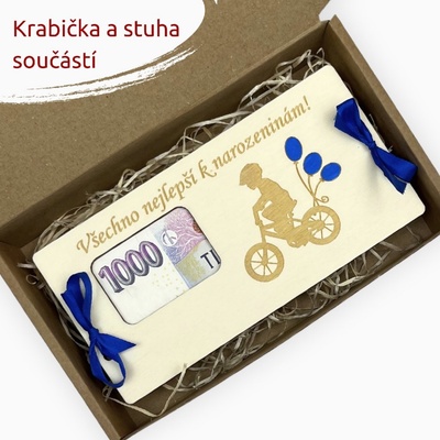 PanDatel Dřevěné pouzdro na peníze - KLUK
