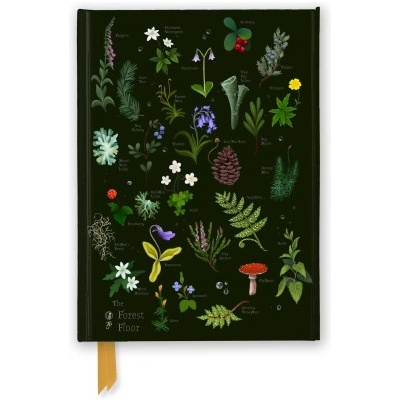 Flame Tree Publishing Anna Stead: The Forest Floor (Foiled Journal) | FLAME TREE