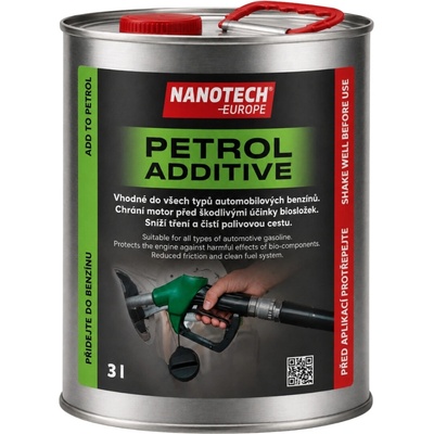 NANOTECH-EUROPE Aditivum do benzínu 3 l